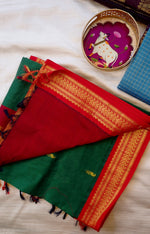 Load image into Gallery viewer, Devi - ദേവി (Premium Handloom Gadwal Silk Cotton)