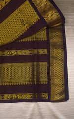Load image into Gallery viewer, Kaapi - காபி (Premium Handloom Gadwal Silk Cotton)
