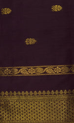 Load image into Gallery viewer, Kaapi - காபி (Premium Handloom Gadwal Silk Cotton)
