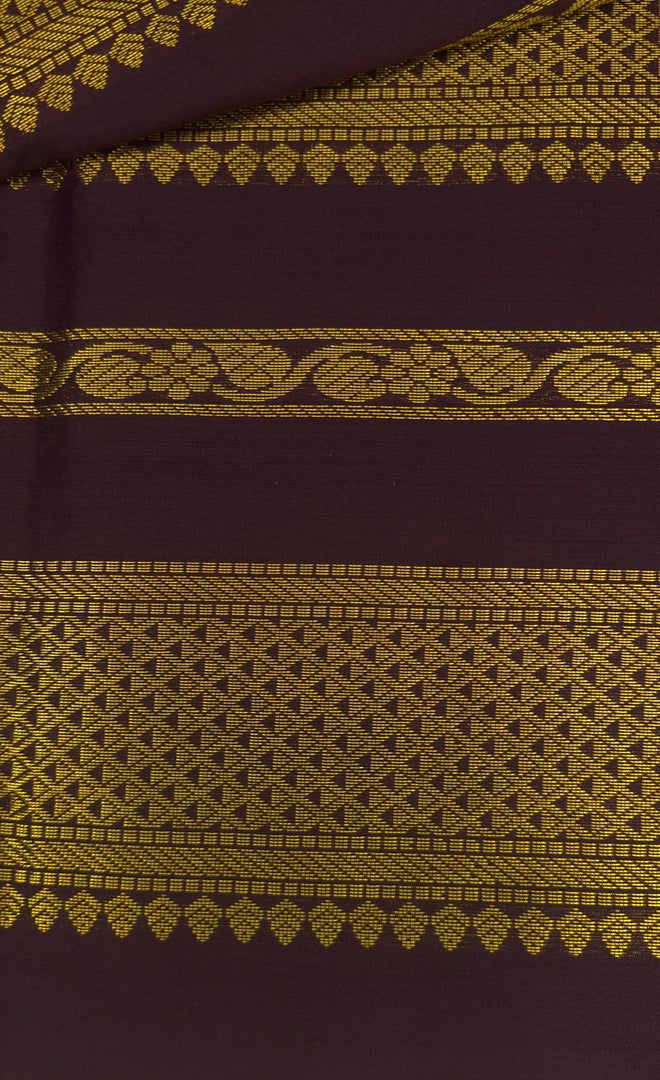 Kaapi - காபி (Premium Handloom Gadwal Silk Cotton)