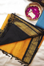 Load image into Gallery viewer, Skanda - ஸ்கந்தன் (Premium Handloom Checked Gadwal Silk Cotton)