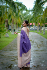 Load image into Gallery viewer, Elegant Soft Tussar (Premium Quality Soft Silk)