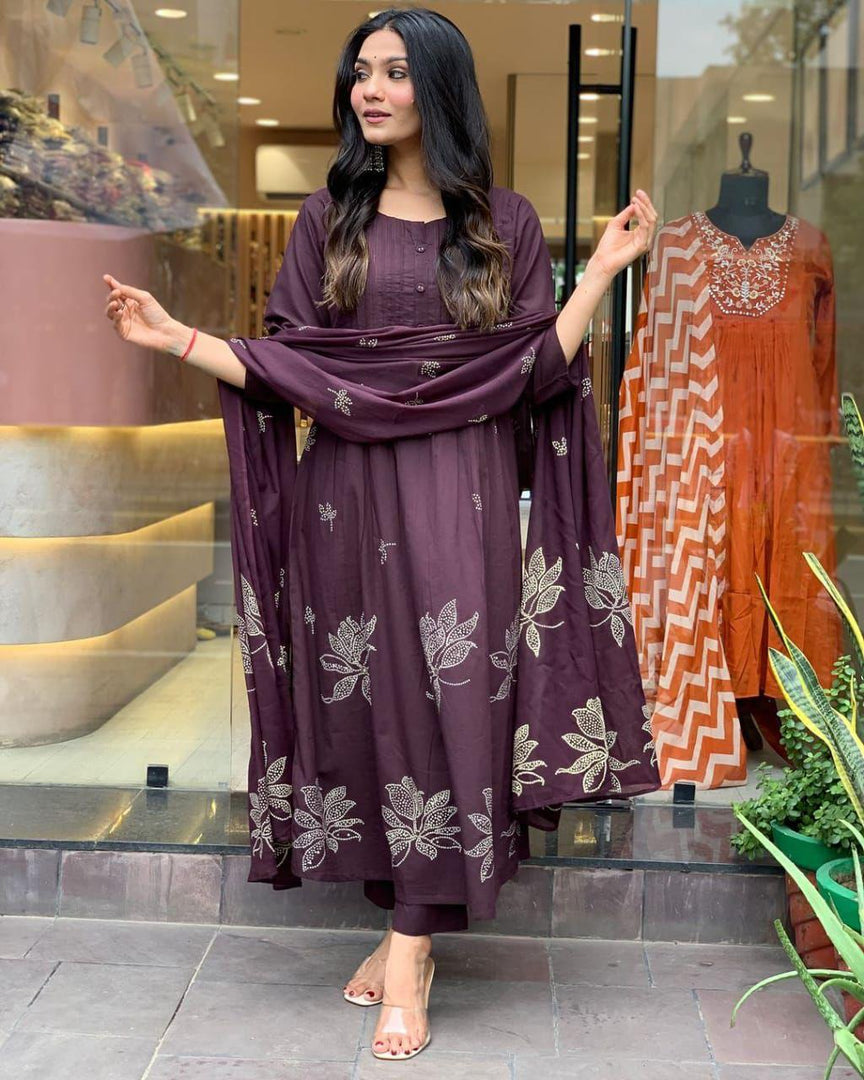 Nithi ~ Kurti Suit Set
