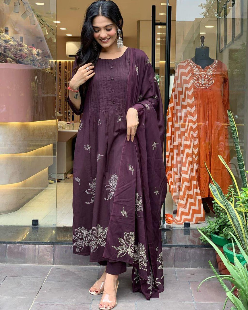 Nithi ~ Kurti Suit Set