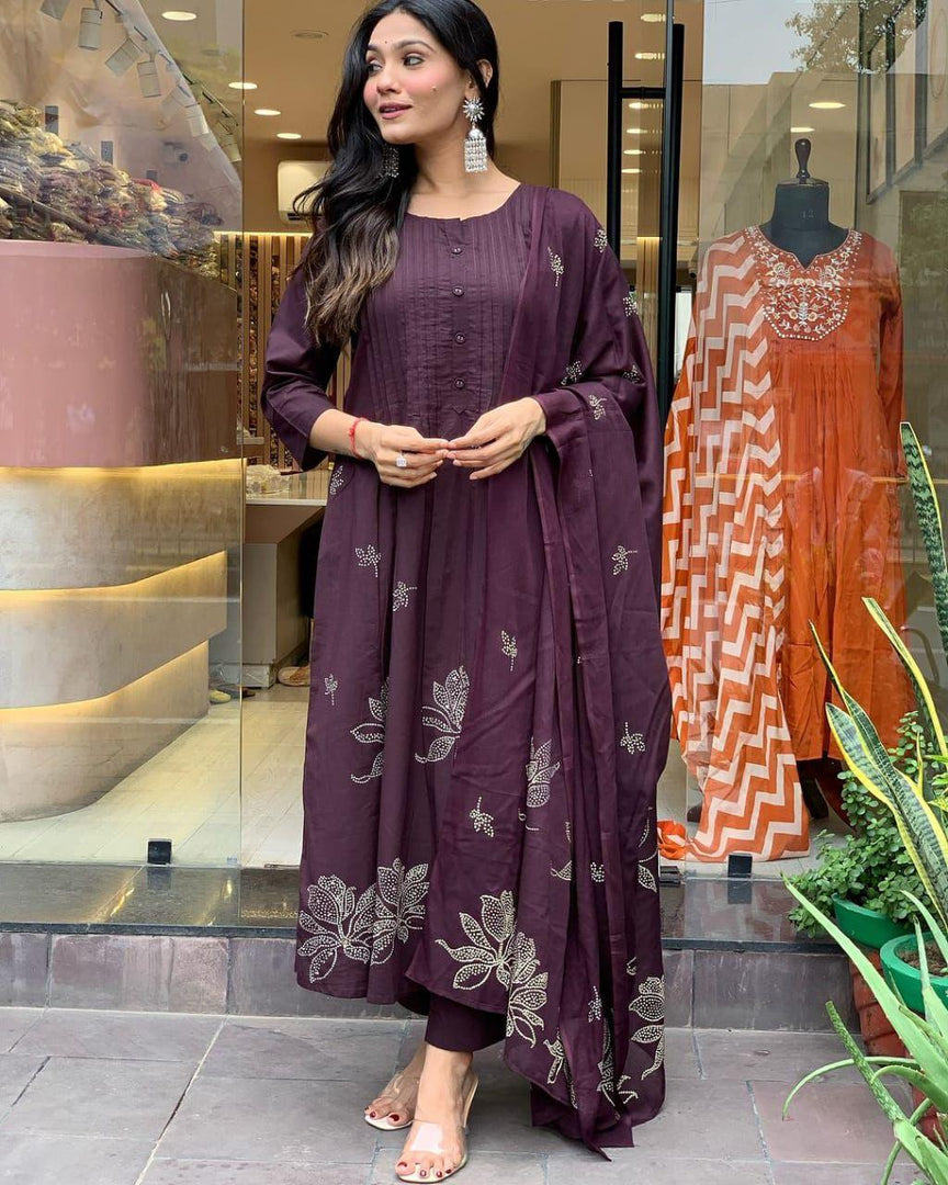 Nithi ~ Kurti Suit Set