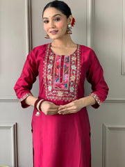 Saarika ~ Kurti Suit Set
