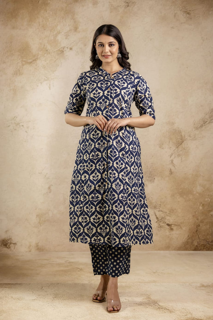 Naya ~ Navy Blue Co-ord Set
