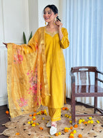 Load image into Gallery viewer, Tarini ~ Yellow Suit Set
