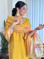 Load image into Gallery viewer, Tarini ~ Yellow Suit Set
