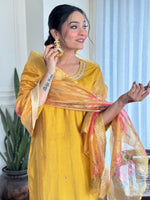Load image into Gallery viewer, Tarini ~ Yellow Suit Set
