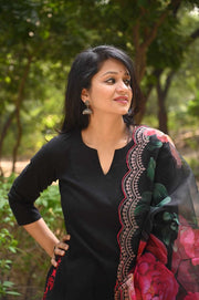 Mila ~ Black Suit Set