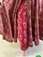 Load image into Gallery viewer, Zuri ~ Red Anarkali Suit Set
