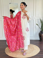 Load image into Gallery viewer, Amulya ~ Embroidery Kurti Set
