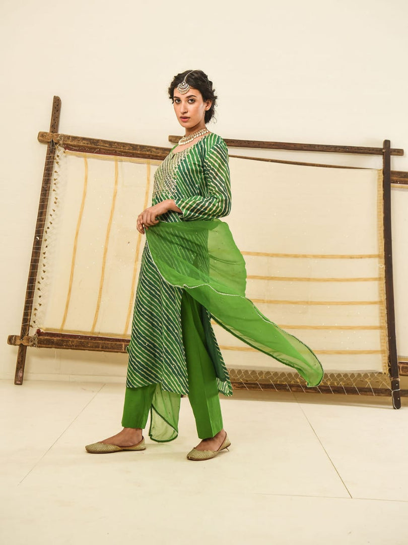 Lina ~ Kurti Suit Set