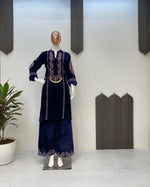 Load image into Gallery viewer, Teja ~ Embroidery Work Suit Set
