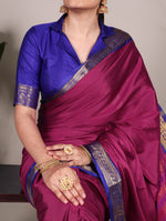 Load image into Gallery viewer, Tussar Magenta (Premium Art Silk)
