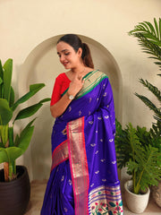 Ganga Jamuna Paithani (Premium Paithani Silk)