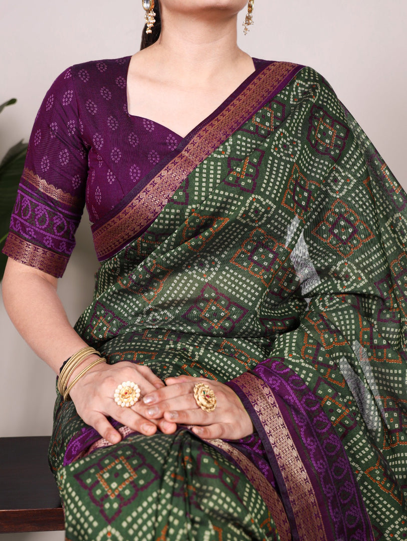 Tripura - त्रिपुरा (Premium Viscose Chanderi)
