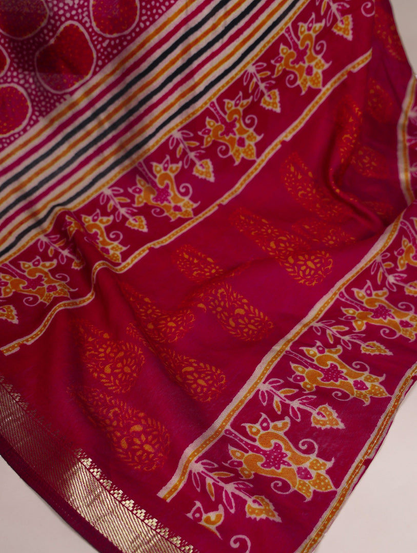 Danika - दानिका (Premium Viscose Chanderi)