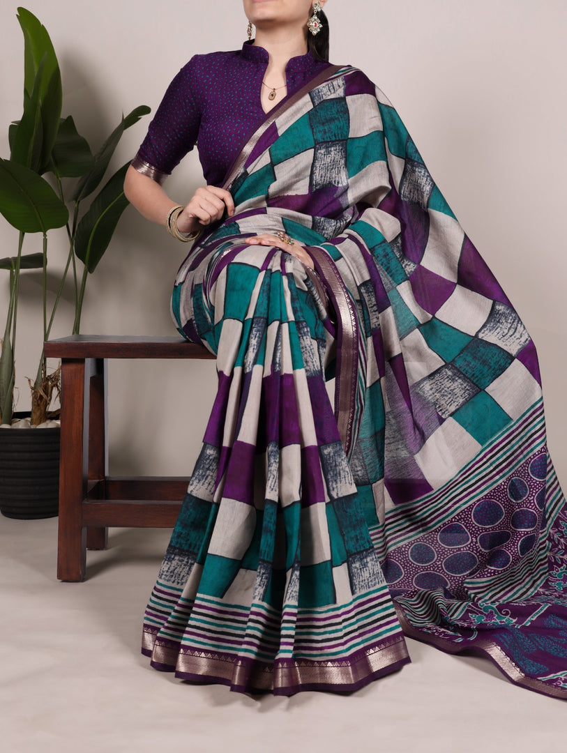 Dhamini - धामिनी (Premium Viscose Chanderi)