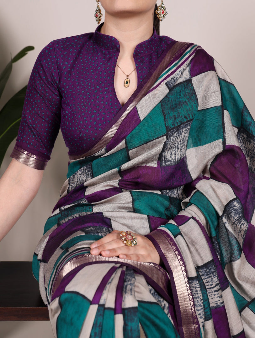 Dhamini - धामिनी (Premium Viscose Chanderi)