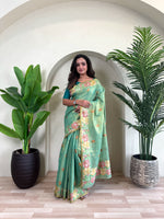 Load image into Gallery viewer, Bhakti (Premium Tissue Silk)
