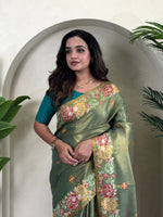 Load image into Gallery viewer, Bhakti (Premium Tissue Silk)
