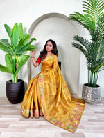 Load image into Gallery viewer, Bhakti (Premium Tissue Silk)
