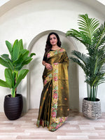 Load image into Gallery viewer, Bhakti (Premium Tissue Silk)
