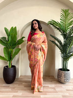 Load image into Gallery viewer, Bhakti (Premium Tissue Silk)
