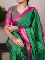 Load image into Gallery viewer, Sudha - സുധ (Paithani Concept Silk Cotton)
