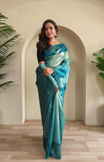 Load image into Gallery viewer, Morvi (Premium Banarasi Silk)
