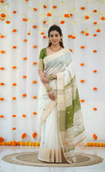 Load image into Gallery viewer, Kendhi - കേന്ധി (Traditional Onam Saree)
