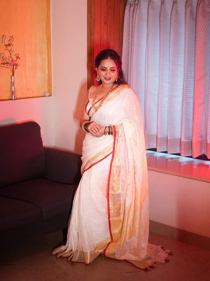 Pichi - പിച്ചി (Traditional Onam Saree)