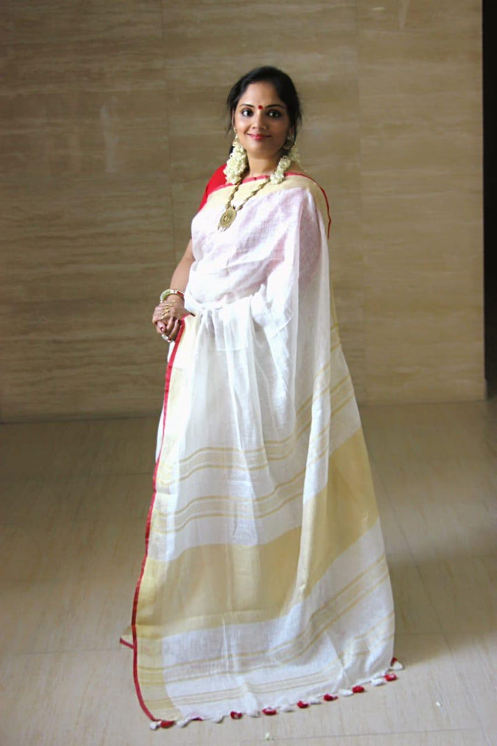 Pichi - പിച്ചി (Traditional Onam Saree)