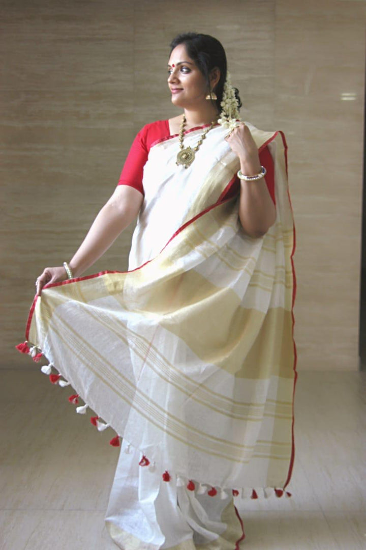 Pichi - പിച്ചി (Traditional Onam Saree)