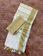 Load image into Gallery viewer, Pichi - പിച്ചി (Traditional Onam Saree)
