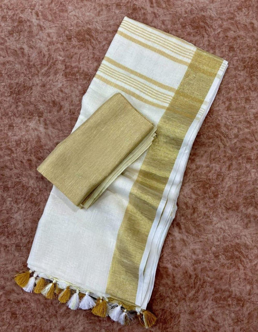 Pichi - പിച്ചി (Traditional Onam Saree)