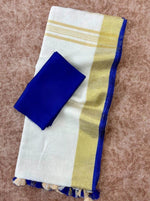 Load image into Gallery viewer, Pichi - പിച്ചി (Traditional Onam Saree)
