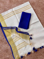 Load image into Gallery viewer, Pichi - പിച്ചി (Traditional Onam Saree)
