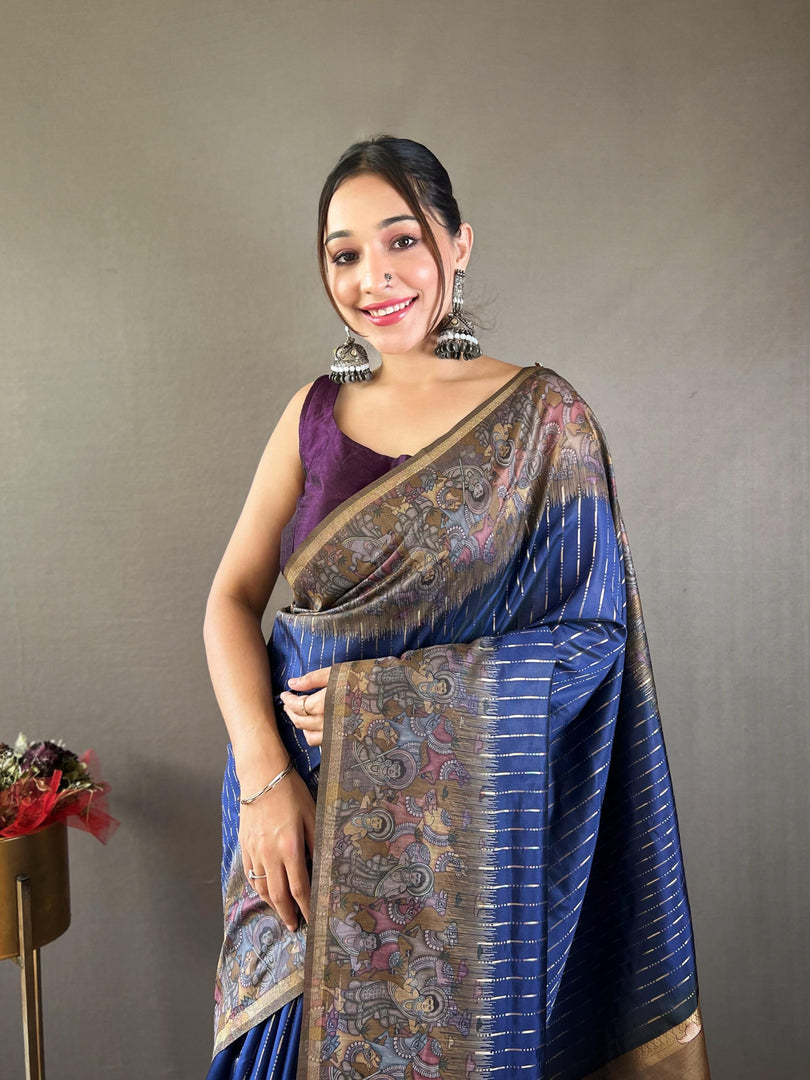 Aarvi (Premium Chanderi Silk)