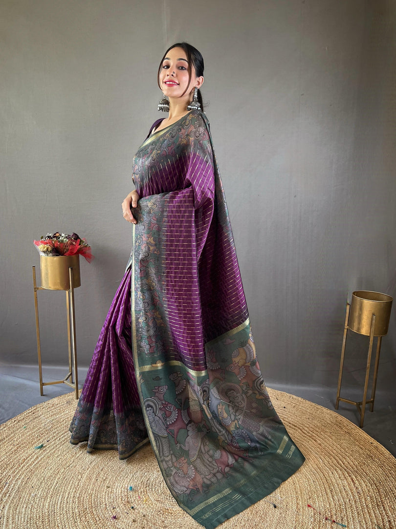 Aarvi (Premium Chanderi Silk)