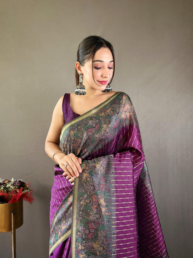 Aarvi (Premium Chanderi Silk)