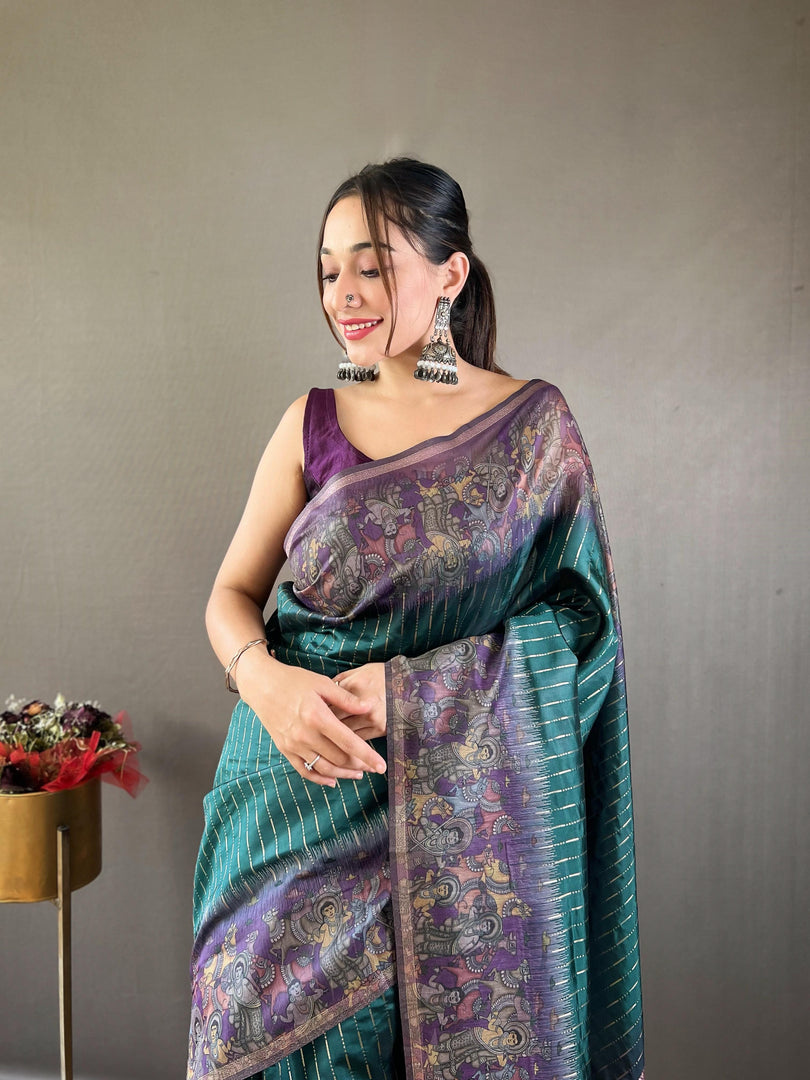 Aarvi (Premium Chanderi Silk)