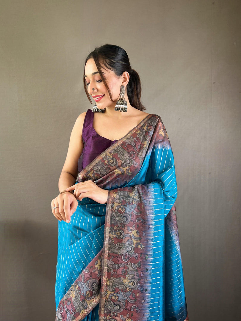 Aarvi (Premium Chanderi Silk)