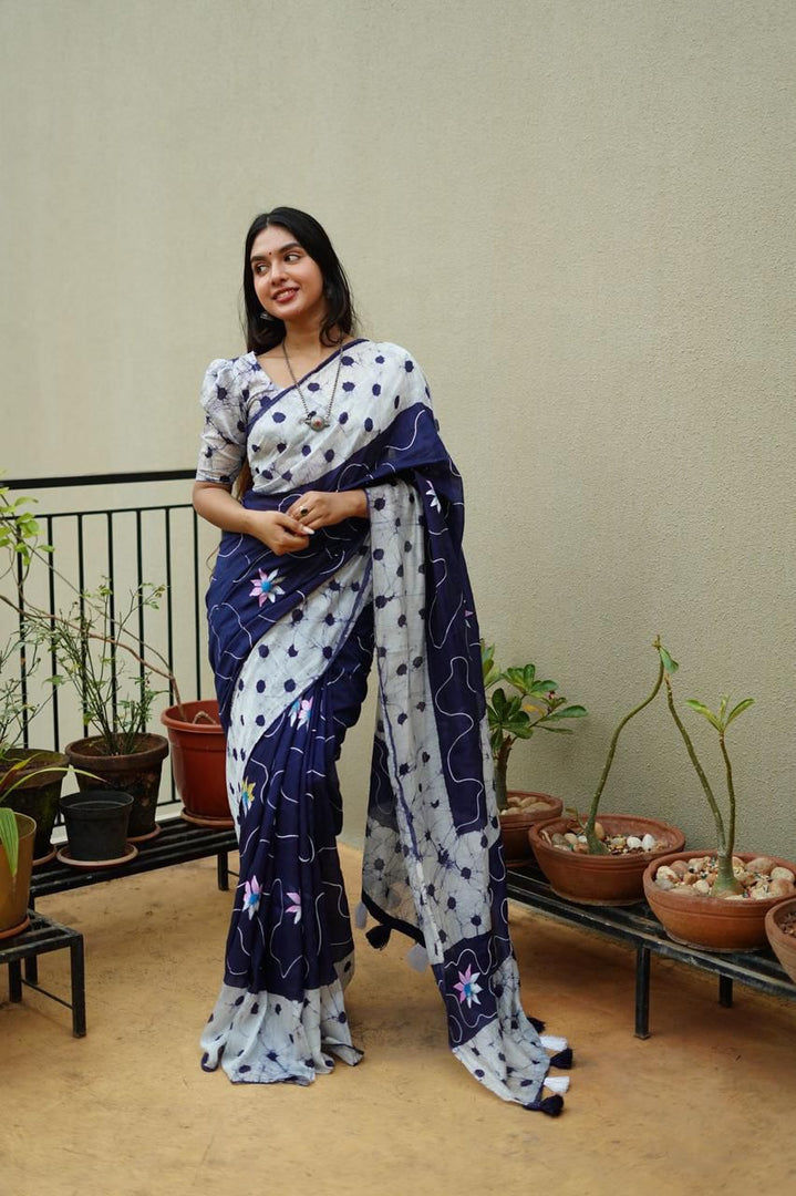 Batik Print (Premium Chanderi Cotton)