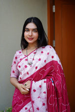 Load image into Gallery viewer, Batik Print (Premium Chanderi Cotton)
