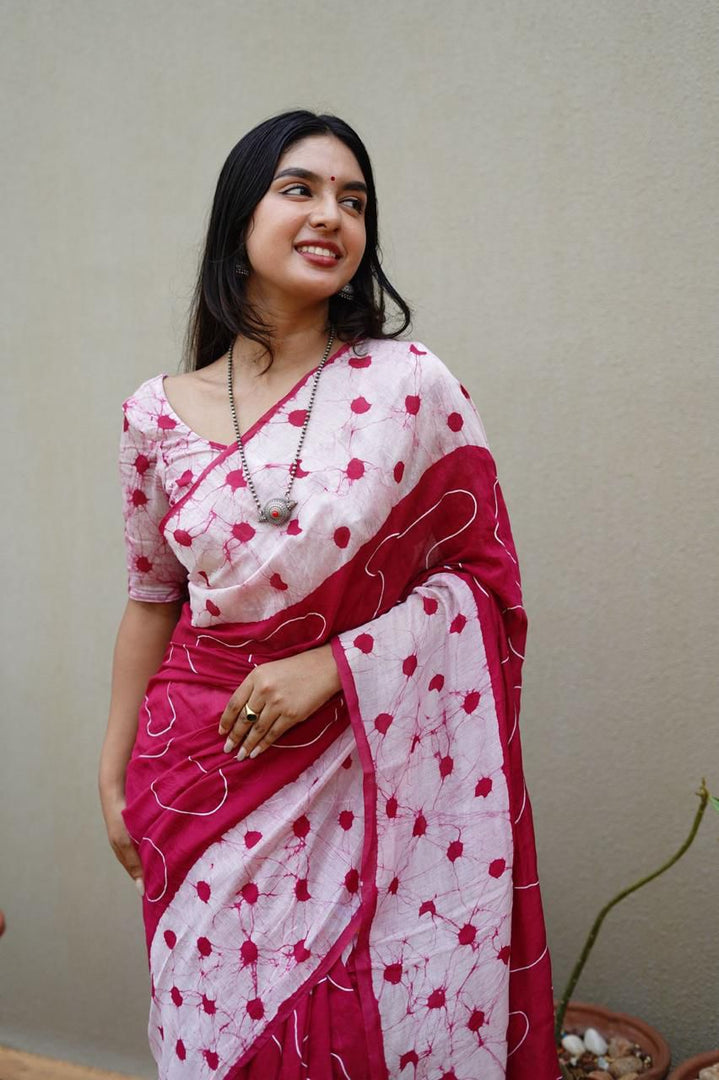 Batik Print (Premium Chanderi Cotton)