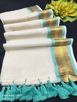 Load image into Gallery viewer, Teal Mul (Premium Mul Cotton)
