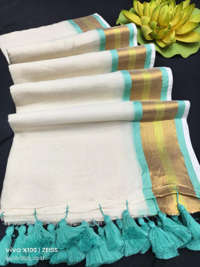 Teal Mul (Premium Mul Cotton)